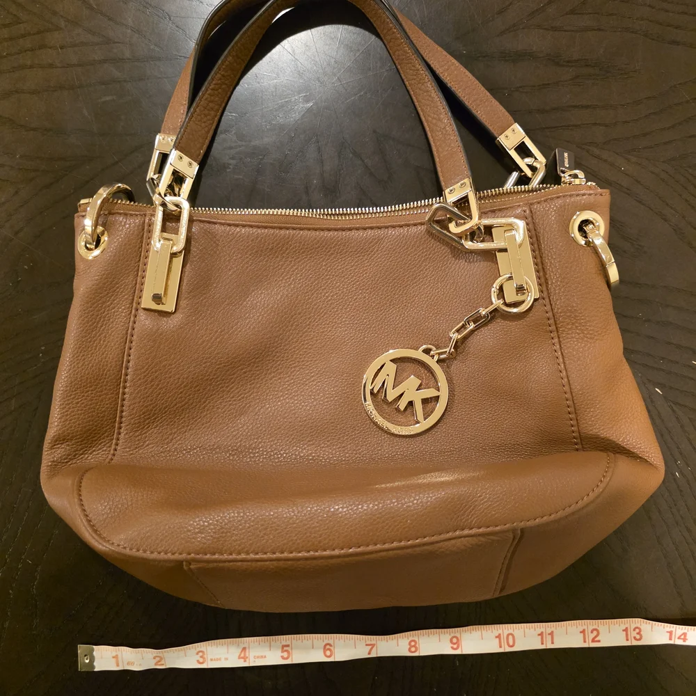 Michael Kors Small Brooke Bag w/Gold Hardware